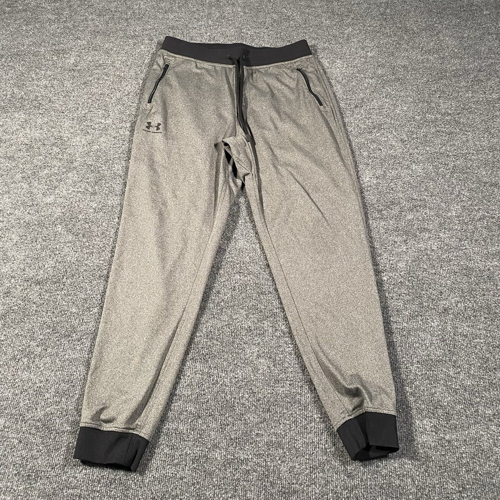 Under Armour UA Sportstyle Joggers Mens L Stretch Performance Fit Gym Training